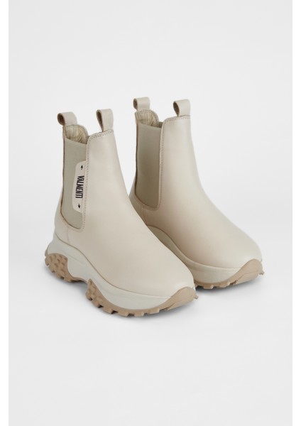 Kadın Bej Hakiki Deri Casual Bot 775 2871 Bn Bot SK23/24 fiyatları