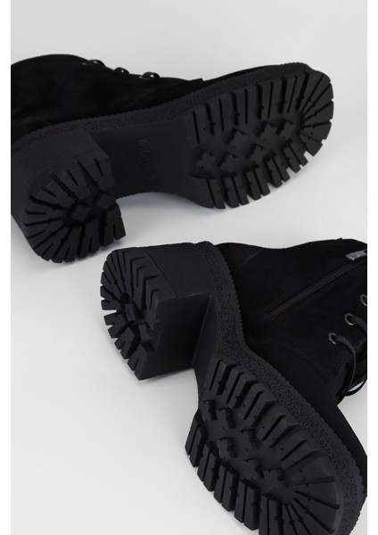 Kadın Siyah Süet Hakiki Deri Casual Bot 775 9434 Bn Bot SK23/24 indirimleri