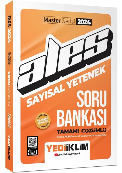 2024 ALES Sayısal Yetenek Tamamı Çözümlü Soru Bankası