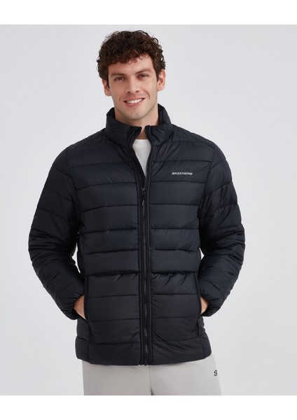 M Outerwear Padded Jacket Erkek Siyah Mont S231242-001