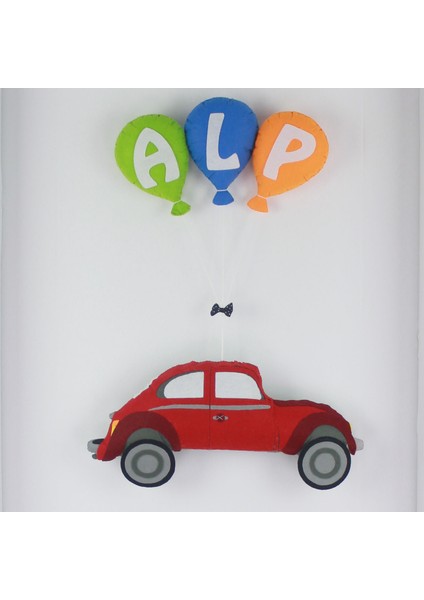 Alp Isimli Vosvos Bebek ve Hastane Odası Kapı Süsü