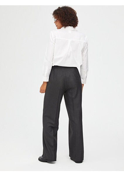 Önü Dikişli Wıde Leg Pantolon 67484