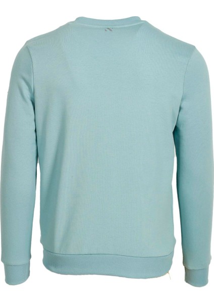Mavi Erkek Sweatshirt Bisiklet Yaka 3 Iplik Yıkamalı Slim Fit Sweatshirt Ncs Jeans 1617