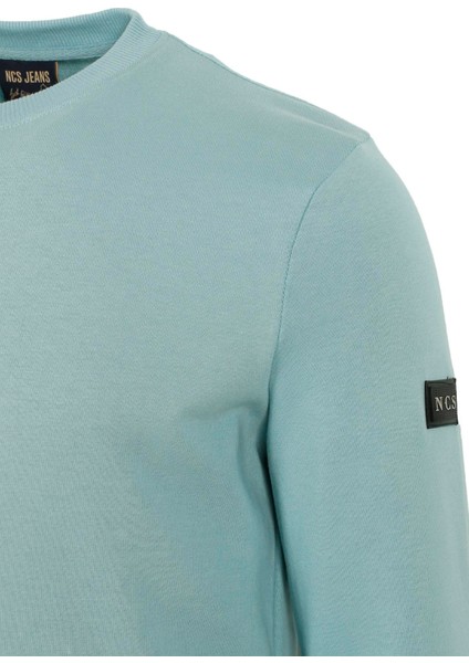 Mavi Erkek Sweatshirt Bisiklet Yaka 3 Iplik Yıkamalı Slim Fit Sweatshirt Ncs Jeans 1617