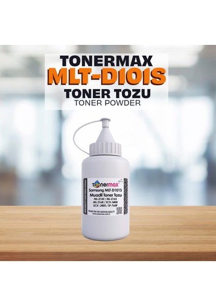 Samsung MLT-D101S Toner Tozu 1000 gr / ML2160 /ML2165 /SCX3400 /SCX3405 /SF760 ( Muadil Tonerler Için )