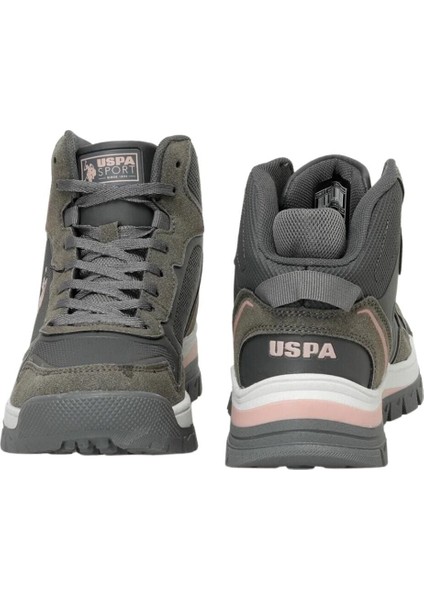 U.S Polo Assn. Sagan Hi 3pr Gri Kadın Outdoor Bot