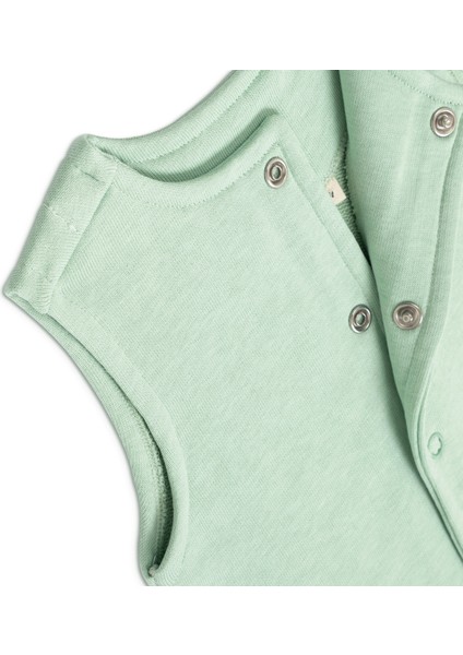 Organik Pamuk Yelek & Eşofman Altı Takım - Mint modelleri