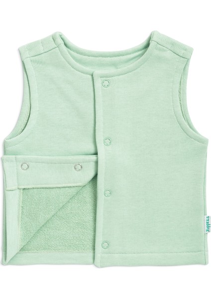 Organik Pamuk Yelek & Eşofman Altı Takım - Mint fırsatları