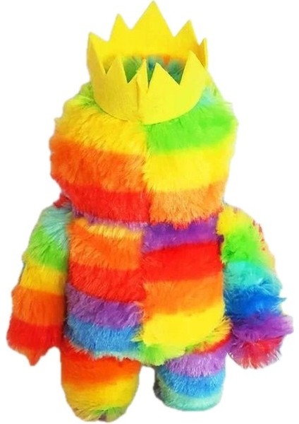 Kara Toys Peluş Rengarenk Rainbow Bebek 30 cm