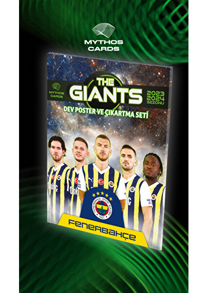 Mythos Cards Fenerbahçe - The Gıants Dev Poster ve Çıkartma Seti