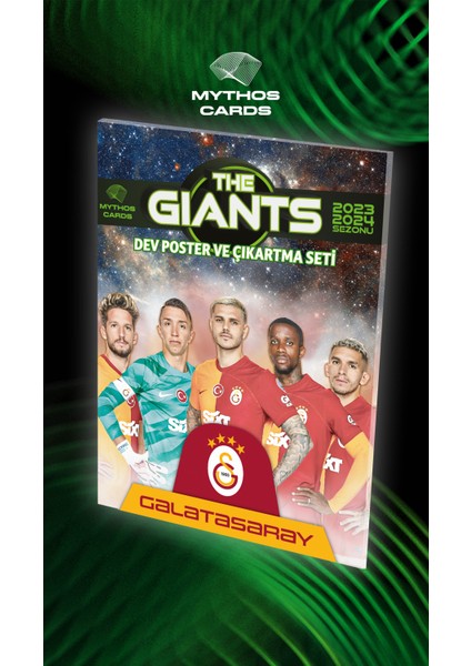 Mythos Cards Galatasaray - The Gıants Dev Poster ve Çıkartma Seti