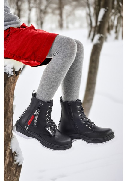 Fermuarlı Termo Taban Kız Çocuk Bot 623 Cilt modelleri