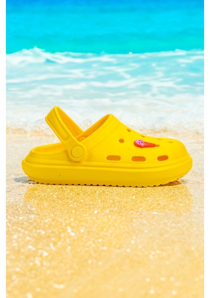 Eva Plaj Havuz Okul Kreş Kız Çocuk Terlik Twg 755