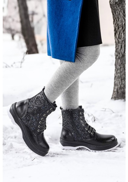 612 Vakko Termo Taban Kız Çocuk Bot Ayakkabı