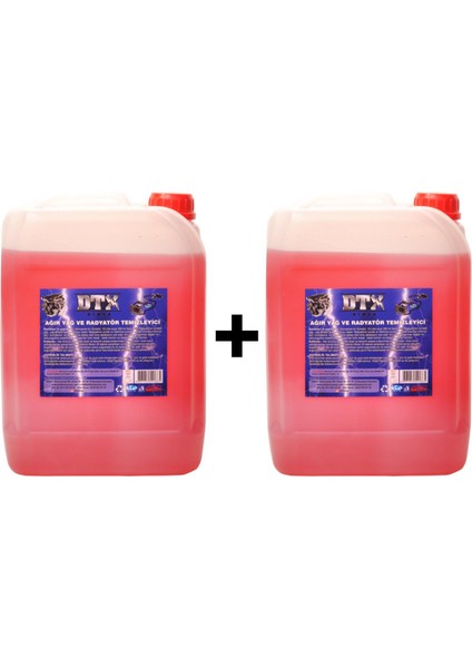 2 Adet Ağır Yağ Sökücü ve Radyatör Temizleme 5 Litre