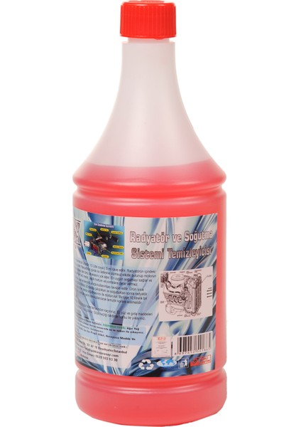 Ağır Yağ Sök. Solventli Radyatör Temizleyici 1 Lt Radiator Cleaner