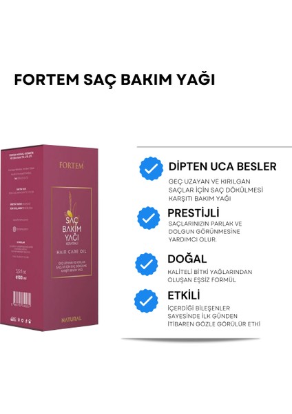 Bayan Saç Bakımı ve Dökülmesine Karşı Set