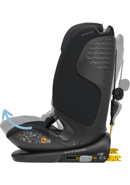 Titan Pro I-Size Adac'lı 9-36 kg Çocuk Oto Koltuğu Authentic Graphite