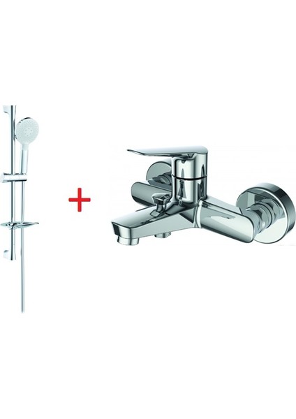 Sürgülü Duş Seti Takımı SH483+BV2500