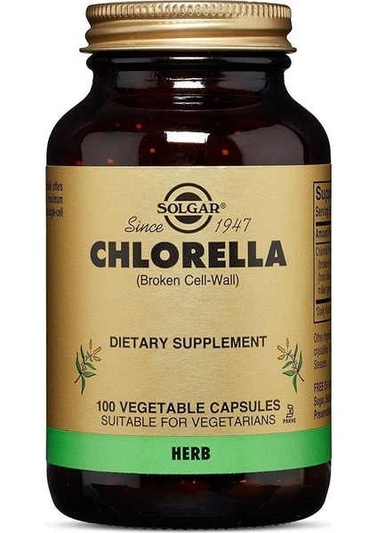 Chlorella 520 Mg 100 Kapsül
