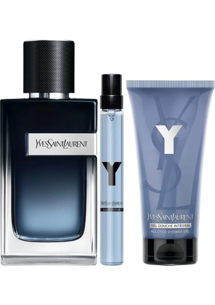 Y Edp 100 ml + Edp 10 ml + Shower Gel 50 ml