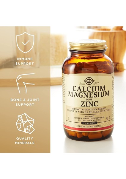 Calcium Magnesium Plus Zinc 100 Tablet