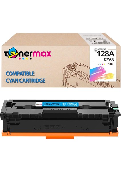 HP 128A / CM1415 / CP1525 / CE320A Set Muadil Toneri - Ekonomik modelleri