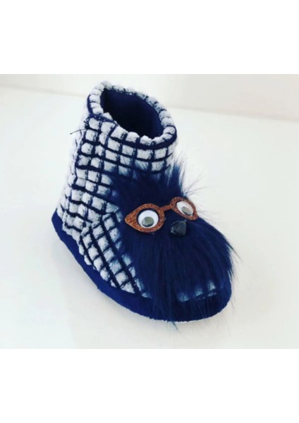 Çocuk ve Bebek Panduf , Kaydırmaz Taban Anaokulu Kreş Ayakkabısı , Ev Ayakkabısı - Lacivert modelleri