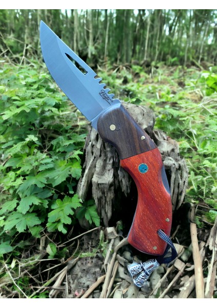 Outdoor Piknik Çakısı Kamp Bıçak Bıçağı Çakısı Mutfak Bıçak Kılıflı El Yapımı