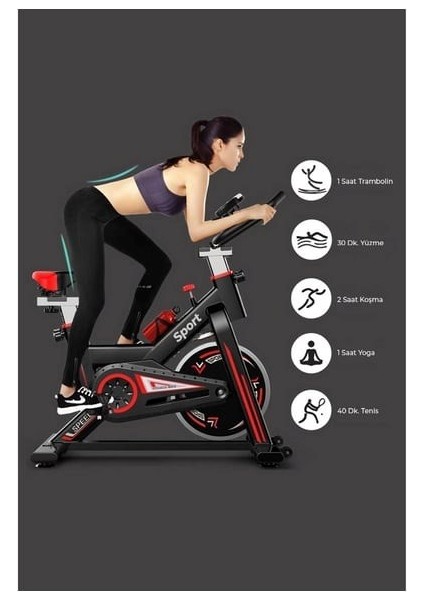 Spinning Bike Kondisyon Bisikleti Egzersiz Bisikleti indirimleri
