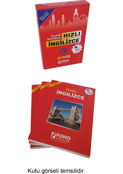 Hızlı Ingilizce 1. Basamak (3 Kitap) (Seslendirmeli)