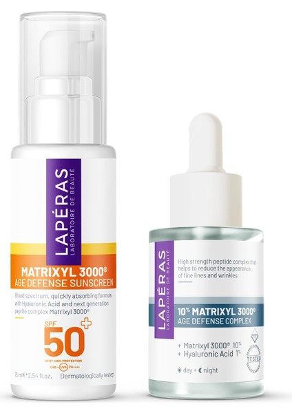 Matrixyl 3000® Yaşlanma Önleyici Serum + Güneş Kremi Set