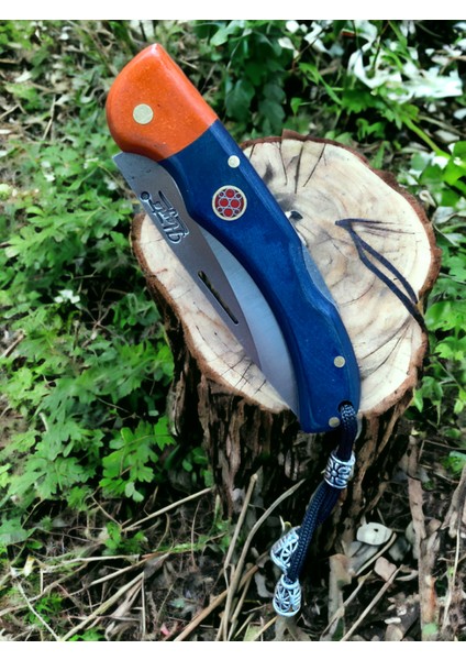 Outdoor Piknik Çakısı Kamp Bıçak Bıçağı Çakısı Mutfak Bıçak Kılıflı El Yapımı