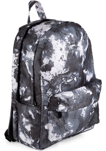 Slazenger Batik Gri Granit Desen Sırt Çantası 23114