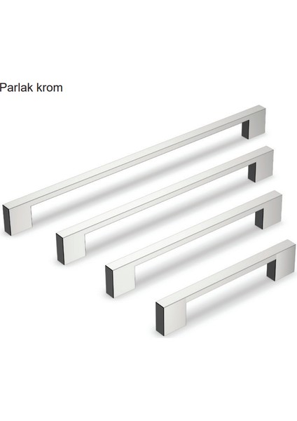 Han Kulp Krom Parlak Renkli 224 mm 2'li Paket modelleri