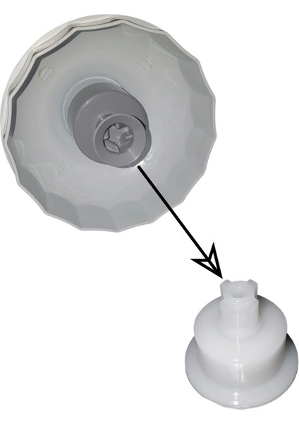 Arnica Diva Blender Hazne Kapağı Alt Bıçak Yuvası Uyumlu fiyatları