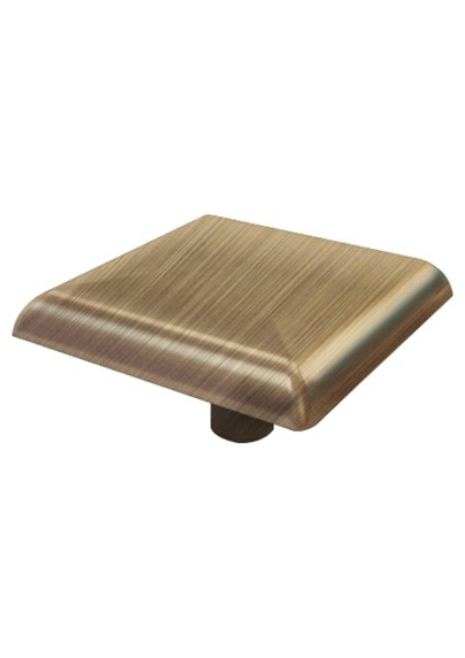 Gear Düğme Kulp Antik Bronz Renkli 45 x 45 mm 2'li Paket
