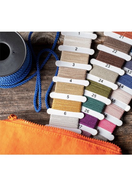 Polyester Kordon İp 8mm 50metre- Antrasit