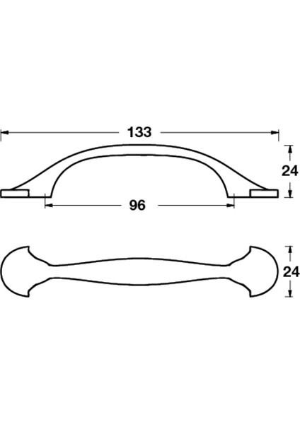 Glenn Kulp Antik Bronz Renkli 96 mm 2'li Paket fiyatları