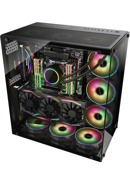 Warcry Gaming Sistem Amd Ryzen 9 5900X +Nvidia Geforce Rtx 3060 12GB + 16GB Ram + 1tb M.2 Nvme SSD