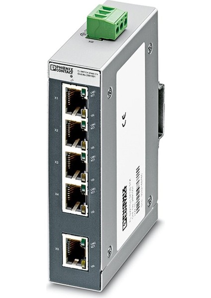 FLSWITCHSFNB5TX 5 Port Endüstriyel Ethernet Switch