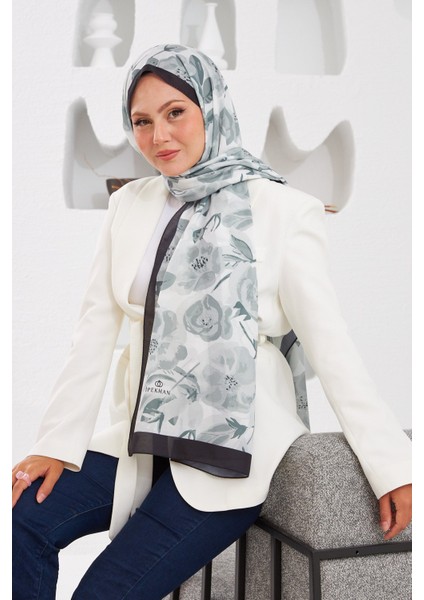 Zühre Aydın Nature Color Rose Soft Şal Siyah modelleri