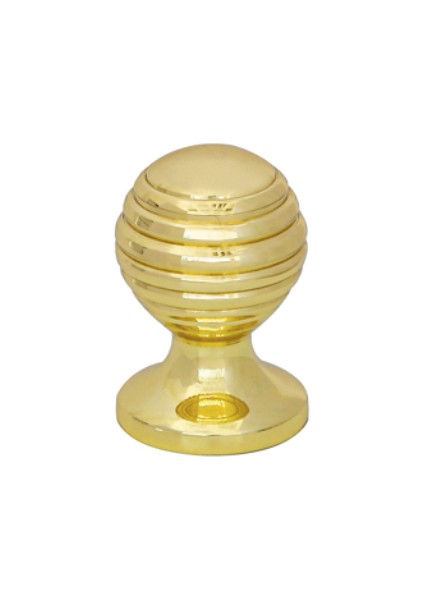 Gain Düğme Kulp Pirinç Parlak Renkli 25MM 4'lü Paket