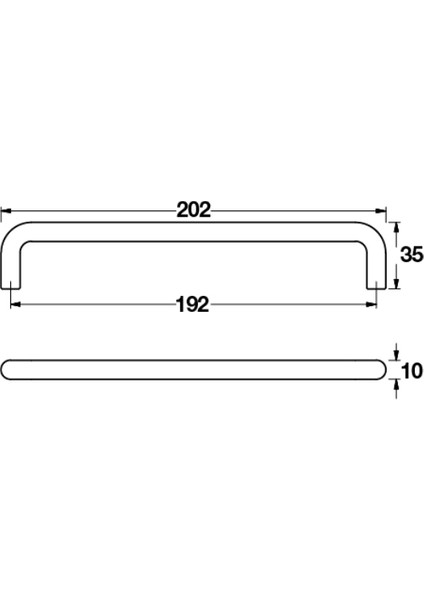 Ryan Kulp Krom Mat Renkli 192MM 2’li Paket fiyatları