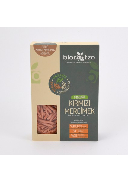 Organik Glütensiz Vegan Kırmızı Mercimek Casarecce Makarna 200 G fiyatları