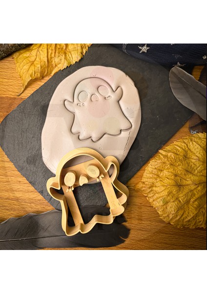 Halloween Hayalet Kurabiye Kalıbı