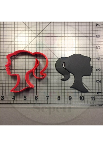 Barbie Kurabiye Kalıbı