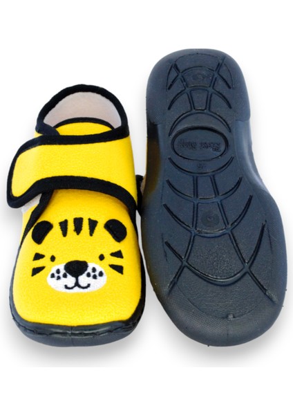 Kaplan Nakışlı Sarı Erkek Çocuk Cırt Cırtlı PANDUF-F-736 fiyatları