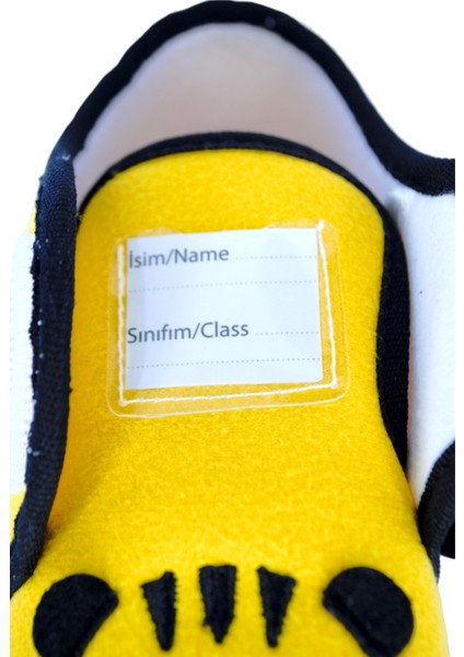 Kaplan Nakışlı Sarı Erkek Çocuk Cırt Cırtlı PANDUF-F-736 modelleri