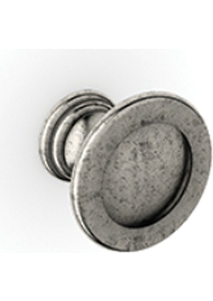 Roy Düğme Kulp Antik Gümüş Renkli 2’li Paket